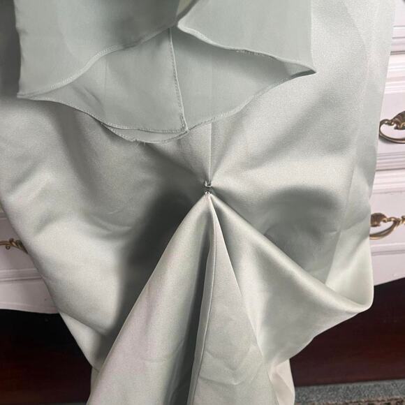 Green prom skirt - Picture 6 of 6